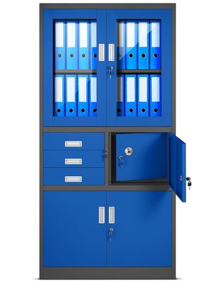 Metal Storage 0.157cbm Steel Office Cupboard With Internal Insurance